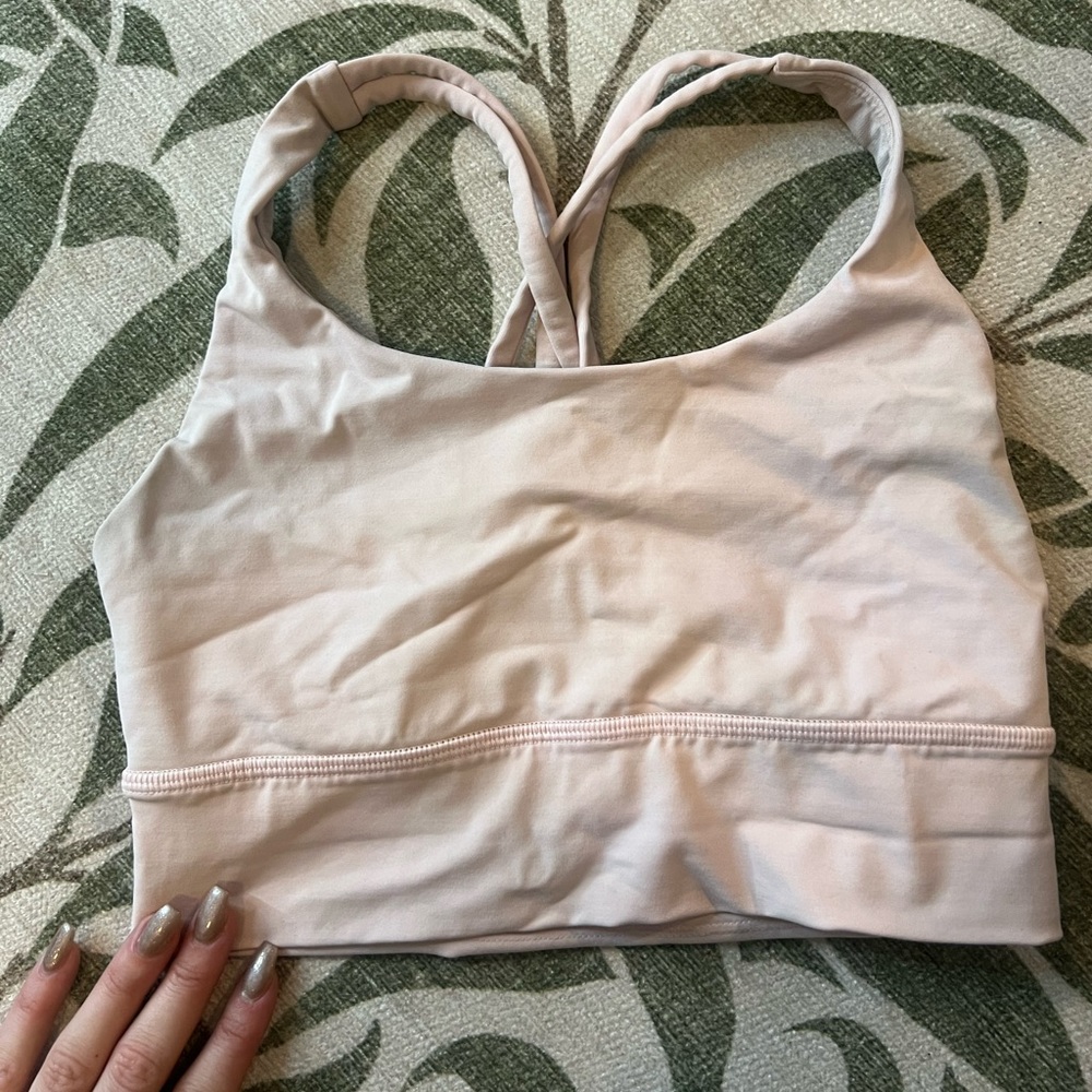 Lululemon Light Pink Sports Bra